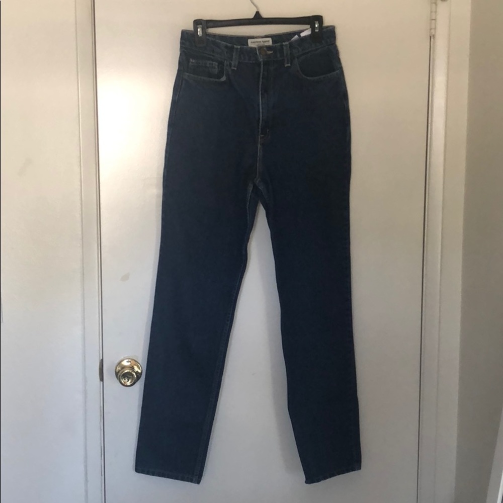 Medium wash denim
